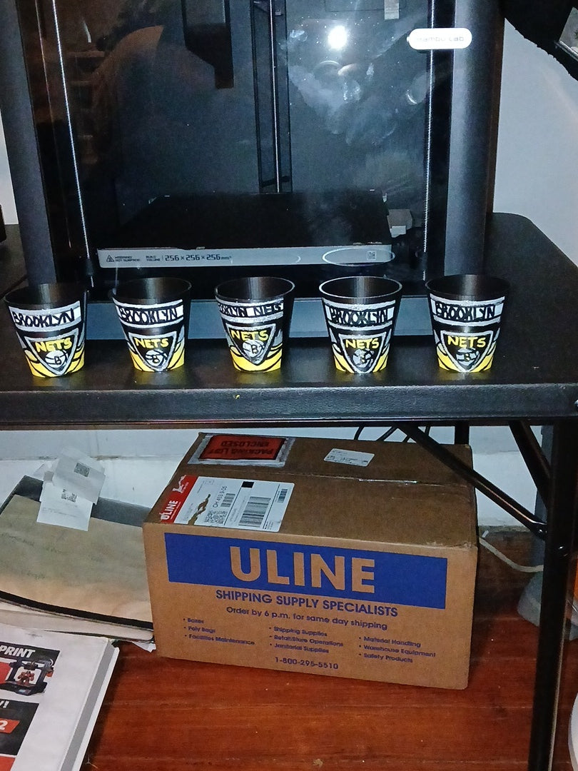3D Printed Shot Glasses