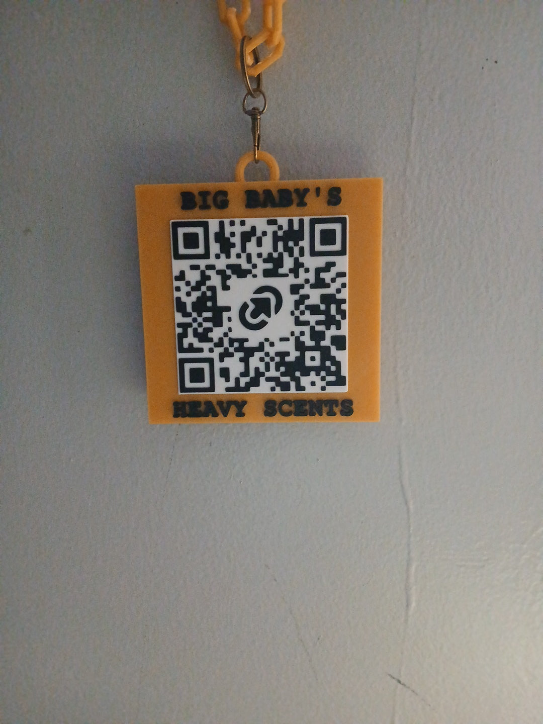 Create your own custom 3D printed QR code business card medallion ( double sided style) (QR code on both sides) (each QR code linked to its own website)