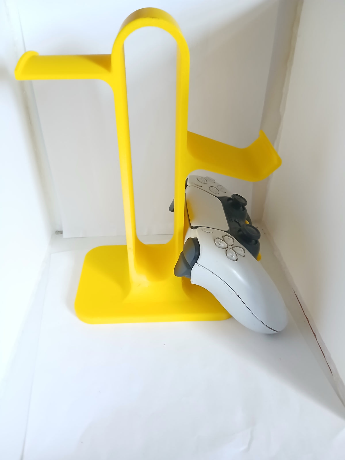 Universal Game Controller & Headphone Stand - Dual Gaming Desk Organizer