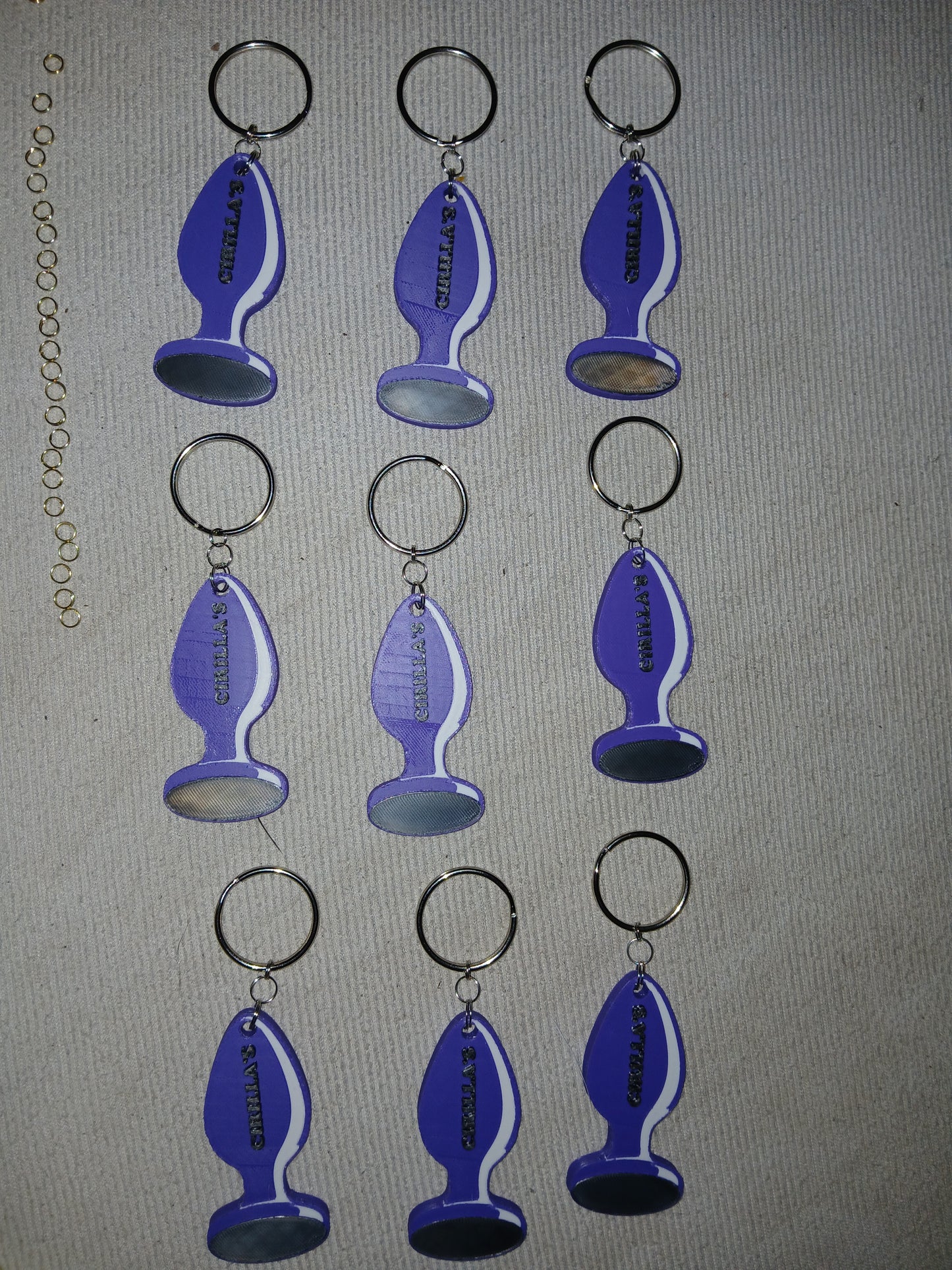Custom keychain creation 6 for $10