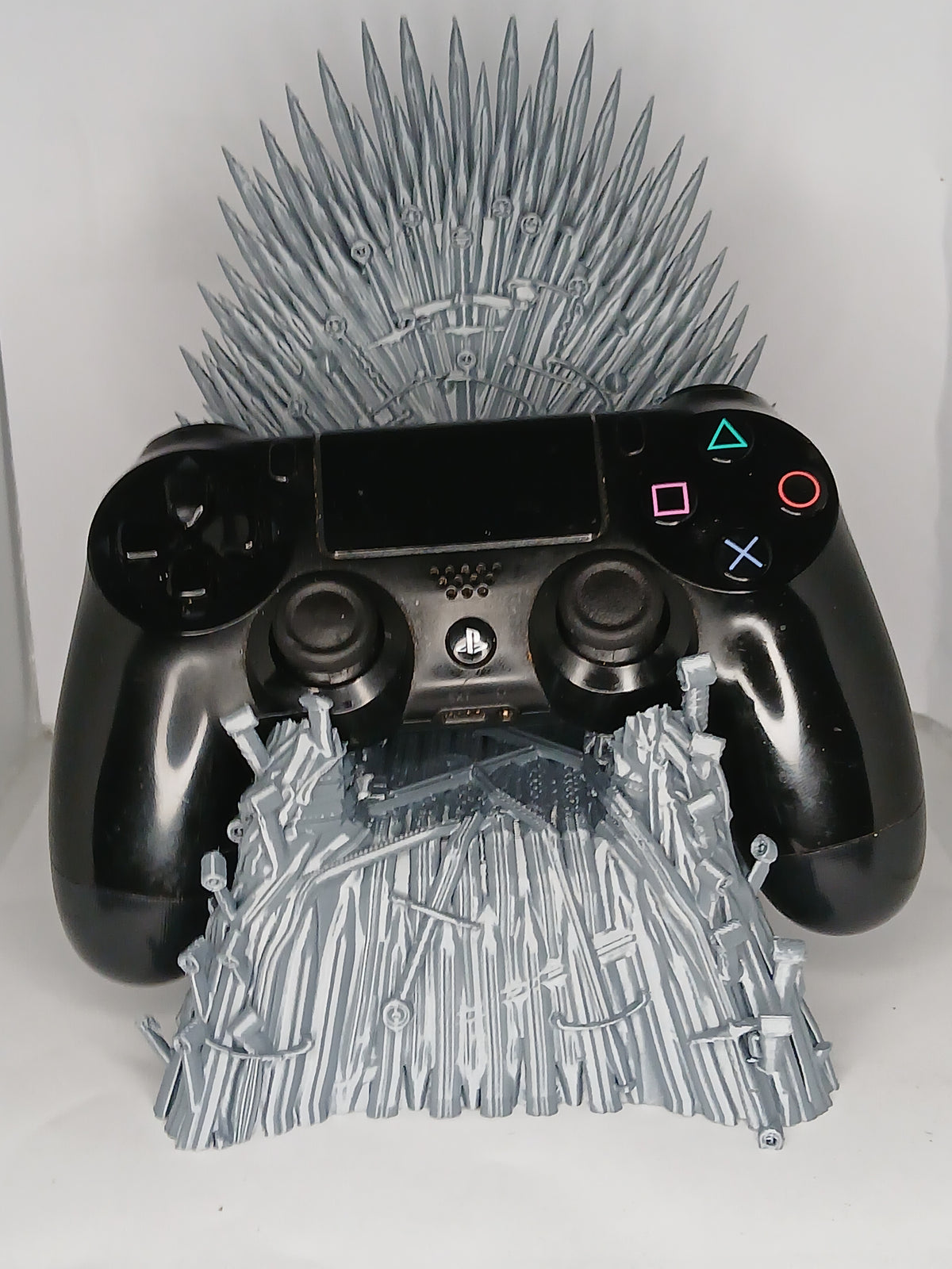 Iron sword Throne style 9 inch universal controller  stand
